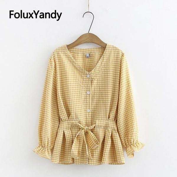 v-neck women's shirt lantern sleeve casual blouse plus size nine quarter plaid 4 colors camisas mujer kkfy4891 blouses & shirts, White
v-neck women's shirt lantern sleeve casual blouse plus size nine quarter plaid 4 colors camisas mujer kkfy4891 blouses & shirts, White