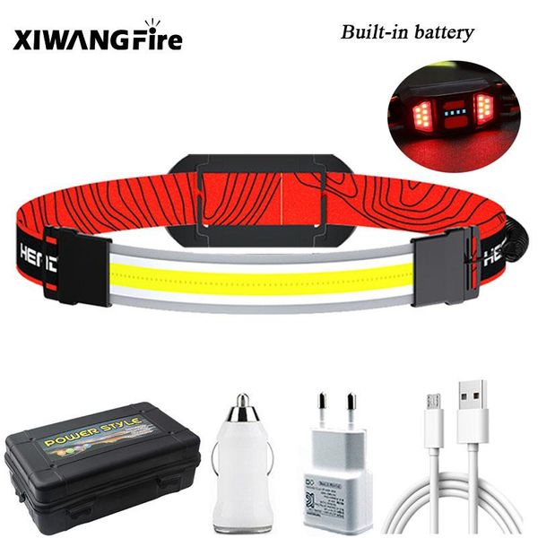 rechargeable work light 3modes red warning strobe camping 12w cob riding headlamp running head torch 1200mah headlamps
rechargeable work light 3modes red warning strobe camping 12w cob riding headlamp running head torch 1200mah headlamps