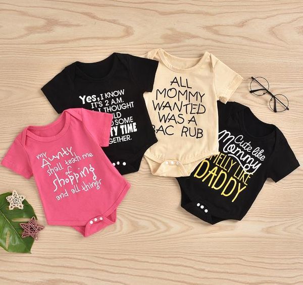 rompers citgeesummer baby girls boys bodysuit letter printing short sleeve jumpsuit casual clothes, Blue
rompers citgeesummer baby girls boys bodysuit letter printing short sleeve jumpsuit casual clothes, Blue