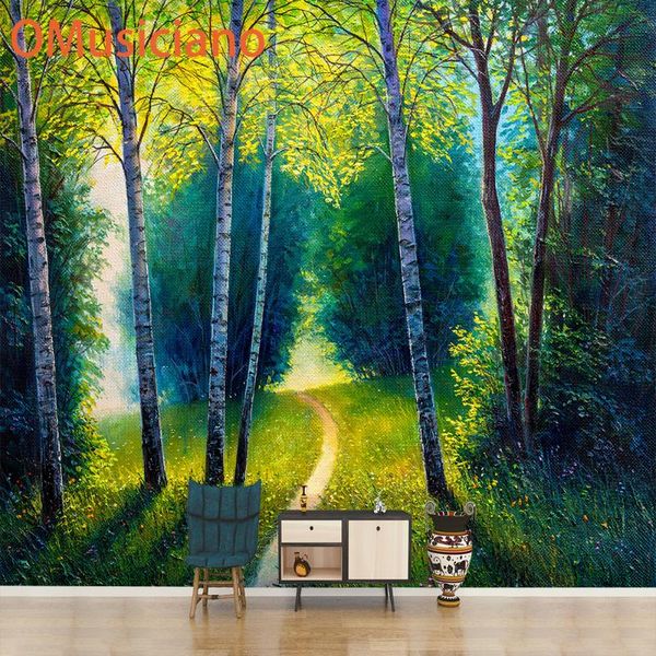 wallpapers oil painting of quiet and peaceful country woods guest room living corridor bedroom waterproof canvas non woven murals
wallpapers oil painting of quiet and peaceful country woods guest room living corridor bedroom waterproof canvas non woven murals