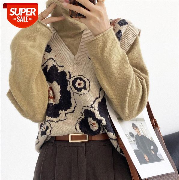 zhi chenxi retro v-neck flower three-dimensional knitted vest women sweater ll9280 #8b3j, Black;gray
zhi chenxi retro v-neck flower three-dimensional knitted vest women sweater ll9280 #8b3j, Black;gray