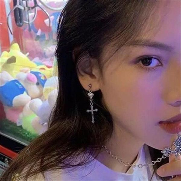 stud otoky cross drop earrings for women ladies simple fashion jewelry korean girls silver color halloween metal alloy, Golden;silver
stud otoky cross drop earrings for women ladies simple fashion jewelry korean girls silver color halloween metal alloy, Golden;silver