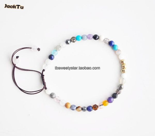 tennis bohemia natural stones with gold bead adjustable bracelet vintage beaded braided bracelets for women, Golden;silver
tennis bohemia natural stones with gold bead adjustable bracelet vintage beaded braided bracelets for women, Golden;silver