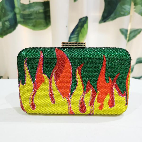 evening bags arrival red/green 8 colors fire pattern women diamond clutches fashion ladies party prom shoulder handbags mini crystal
evening bags arrival red/green 8 colors fire pattern women diamond clutches fashion ladies party prom shoulder handbags mini crystal