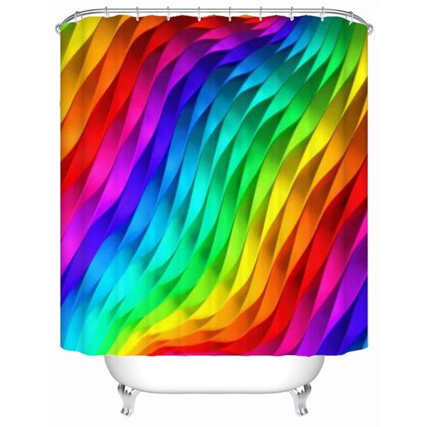 shower curtains rainbow curtain colorful geometry stripe ripple modern decor waterproof fabric bathroom set with hooks
shower curtains rainbow curtain colorful geometry stripe ripple modern decor waterproof fabric bathroom set with hooks