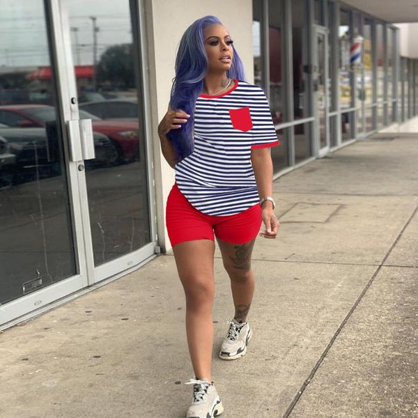 women's tracksuits donsignet fashion suit summer casual round neck pullover classic stripe printing sports two-piece, Gray
women's tracksuits donsignet fashion suit summer casual round neck pullover classic stripe printing sports two-piece, Gray