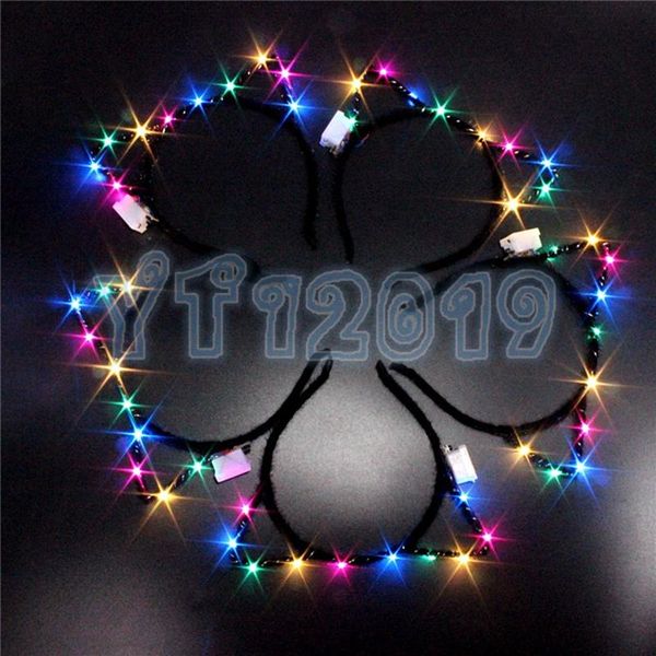 party decoration 50pcs led light up cat ear headband glowing supplies women girl flashing hair band concet fans cheer props gifts
party decoration 50pcs led light up cat ear headband glowing supplies women girl flashing hair band concet fans cheer props gifts