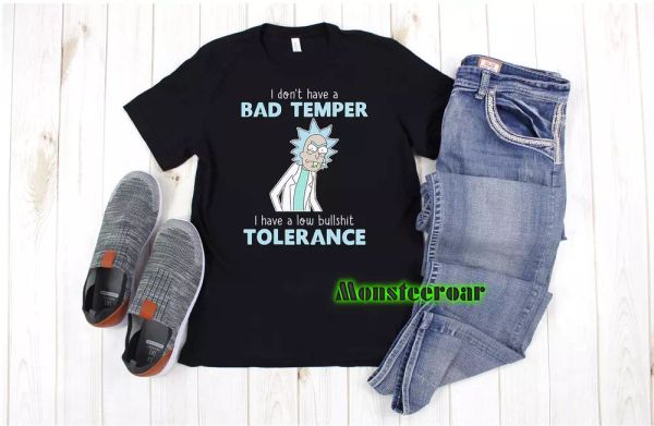 pickle sanchez i don't have a bad temper tolerance fun parody black tshirt s6xl, White;black
pickle sanchez i don't have a bad temper tolerance fun parody black tshirt s6xl, White;black