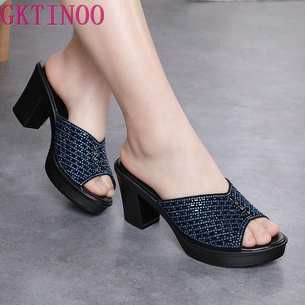 slippers gktinoo women slipper's 2021 ladies summer shoes 8cm high heels platform fashion rhinestone non-slip, Black
slippers gktinoo women slipper's 2021 ladies summer shoes 8cm high heels platform fashion rhinestone non-slip, Black