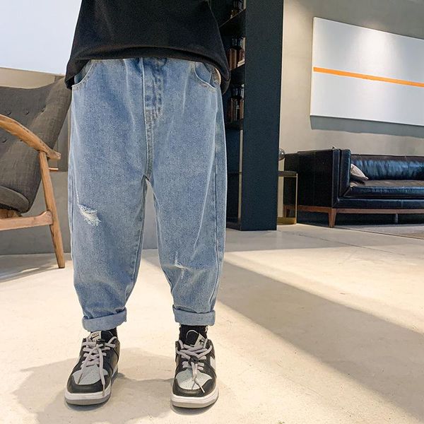 jeans children's spring and autumn clothes baby 2021 pants boys' fashion trouser 1-154, Blue
jeans children's spring and autumn clothes baby 2021 pants boys' fashion trouser 1-154, Blue