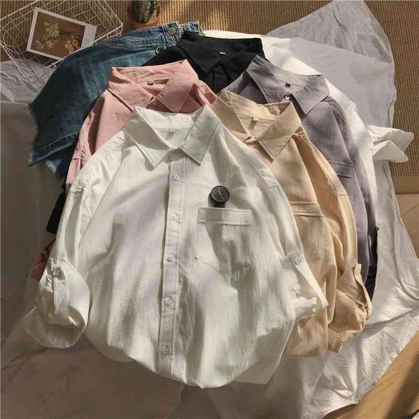 summer thin work korean version loose simple fashion brand pure color youth cotton handsome men's shirt, White;black
summer thin work korean version loose simple fashion brand pure color youth cotton handsome men's shirt, White;black
