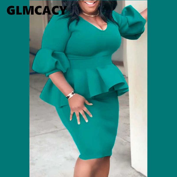 women office work peplum dress autumn v-neck long sleeve bodycon pencil dress party dress evening vestidos 210702, Black;gray
women office work peplum dress autumn v-neck long sleeve bodycon pencil dress party dress evening vestidos 210702, Black;gray