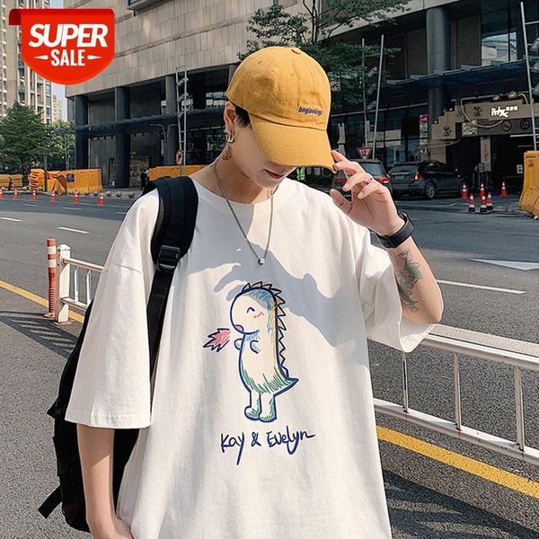 short-sleeved t-shirt men's loose casual half-sleeved shirt hong kong style all-match large size compassionate #m95t, White;black
short-sleeved t-shirt men's loose casual half-sleeved shirt hong kong style all-match large size compassionate #m95t, White;black