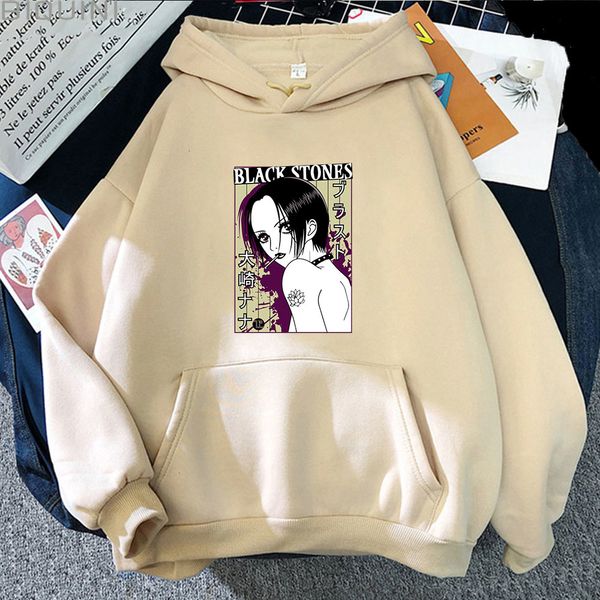 women hoodie nana osaki print 2021 new men fashion hoody japanese anime harajuku hooded clothes casual hip hop female sweatshirt, Black
women hoodie nana osaki print 2021 new men fashion hoody japanese anime harajuku hooded clothes casual hip hop female sweatshirt, Black