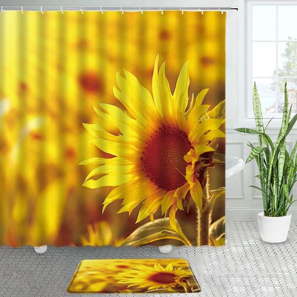shower curtains natural flowers yellow sunflower bath mat set sunshine rural floral home door rug bathroom decor non-slip carpet
shower curtains natural flowers yellow sunflower bath mat set sunshine rural floral home door rug bathroom decor non-slip carpet