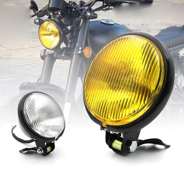 emergency lights 35w 12v universal retro metal motorcycle headlight round with holder electroplate silver vintage bracket head lamp
emergency lights 35w 12v universal retro metal motorcycle headlight round with holder electroplate silver vintage bracket head lamp