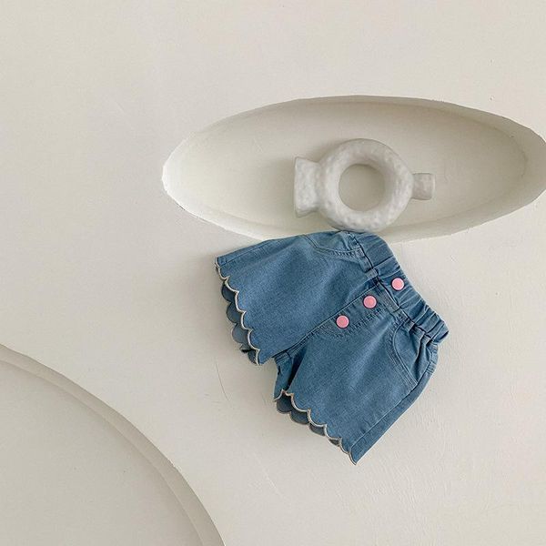 girls denim shorts baby high waist short pants girl korean summer jeans toddler embroidered, Black
girls denim shorts baby high waist short pants girl korean summer jeans toddler embroidered, Black