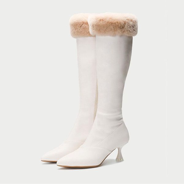 boots 2021 women winter knee high snow wool fur warm genuine leather ankle side zipper heel motorcycle shoes, Black
boots 2021 women winter knee high snow wool fur warm genuine leather ankle side zipper heel motorcycle shoes, Black