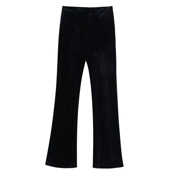 women's pants & capris rr casual straight women fashion velvet solid trousers elegant elastic waist long female ladies kg, Black;white
women's pants & capris rr casual straight women fashion velvet solid trousers elegant elastic waist long female ladies kg, Black;white