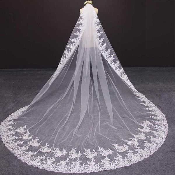 bridal veils shine sequins lace edge cathedral wedding veil 3 m long customized accessories 2021, Black
bridal veils shine sequins lace edge cathedral wedding veil 3 m long customized accessories 2021, Black