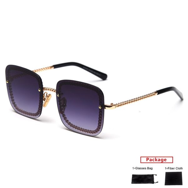 sunglasses mimiyou squre chain women retro gradient rimless sun glasses men fashion brand desgin uv400 eyeglasses shades oculos, White;black
sunglasses mimiyou squre chain women retro gradient rimless sun glasses men fashion brand desgin uv400 eyeglasses shades oculos, White;black