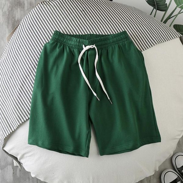 men's shorts fresh solid color trendy sports pants casual three-quarter, White;black
men's shorts fresh solid color trendy sports pants casual three-quarter, White;black