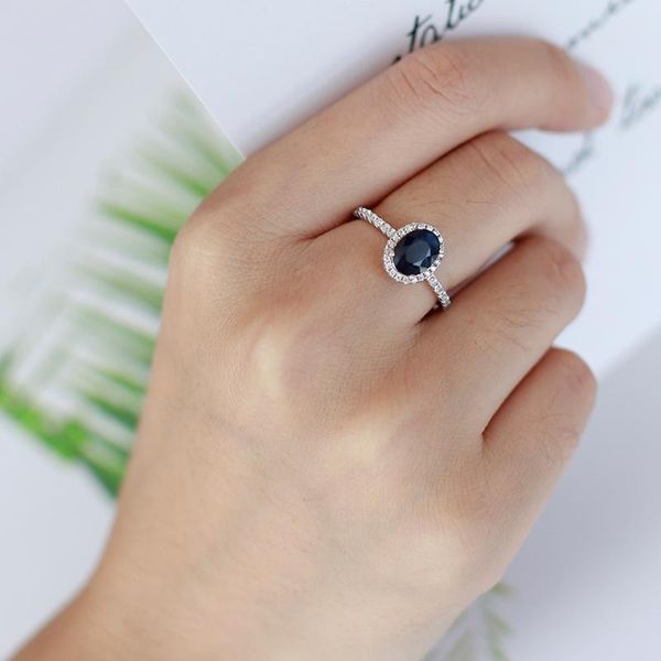 cluster rings gem's ballet 1.66ct oval natural blue sapphire 925 sterling silver gemstone wedding temperament for women fine jewelry, Golden;silver
cluster rings gem's ballet 1.66ct oval natural blue sapphire 925 sterling silver gemstone wedding temperament for women fine jewelry, Golden;silver