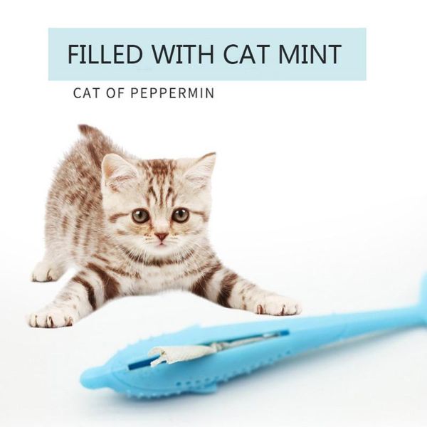 cat toys pet catnip toy soft silicone mint fish clean teeth toothbrush cats chew eco-friendly molar stick
cat toys pet catnip toy soft silicone mint fish clean teeth toothbrush cats chew eco-friendly molar stick