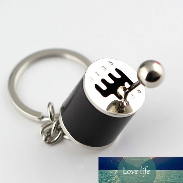 six-speed manual transmission gear lever keychain gearbox shift lever key chain car key ring, Silver
six-speed manual transmission gear lever keychain gearbox shift lever key chain car key ring, Silver