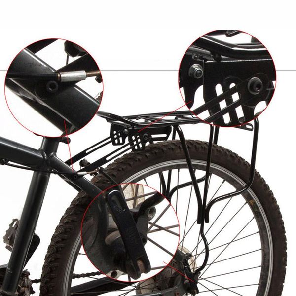 bicycle rear rack bike cycling carrier holder seatpost mount quick release car & truck racks
bicycle rear rack bike cycling carrier holder seatpost mount quick release car & truck racks