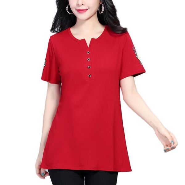 fashion blouse women short sleeve loose shirt blouses plus size casual blusas mujer de moda 2021 summer camisas women's & shirts, White
fashion blouse women short sleeve loose shirt blouses plus size casual blusas mujer de moda 2021 summer camisas women's & shirts, White