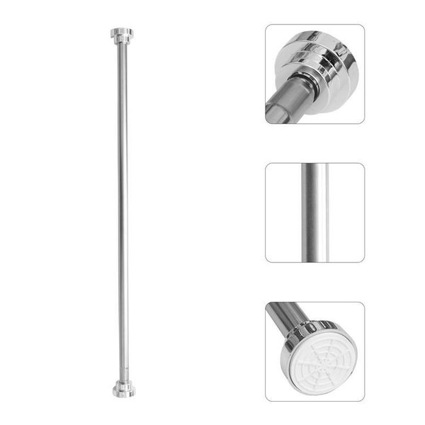 to 150cm adjustable stainless steel spring tension rod rail for clothes / towels curtains shower
to 150cm adjustable stainless steel spring tension rod rail for clothes / towels curtains shower
