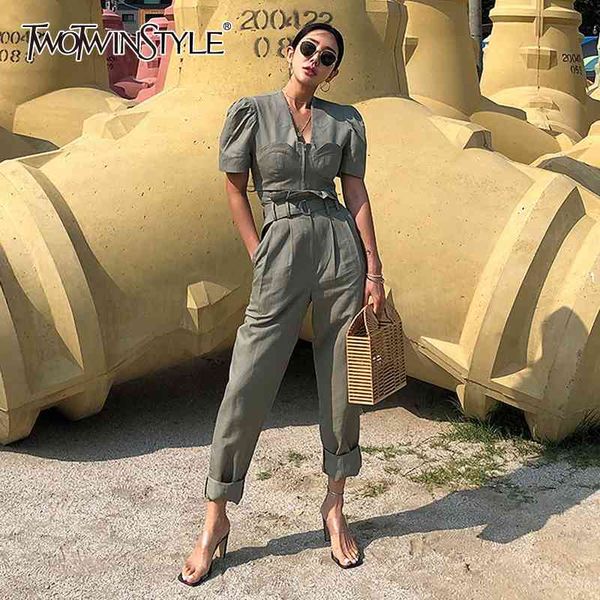 casual two piece set for women v neck short sleeve high waist sashes harem pants female sets fashion 210423, White
casual two piece set for women v neck short sleeve high waist sashes harem pants female sets fashion 210423, White