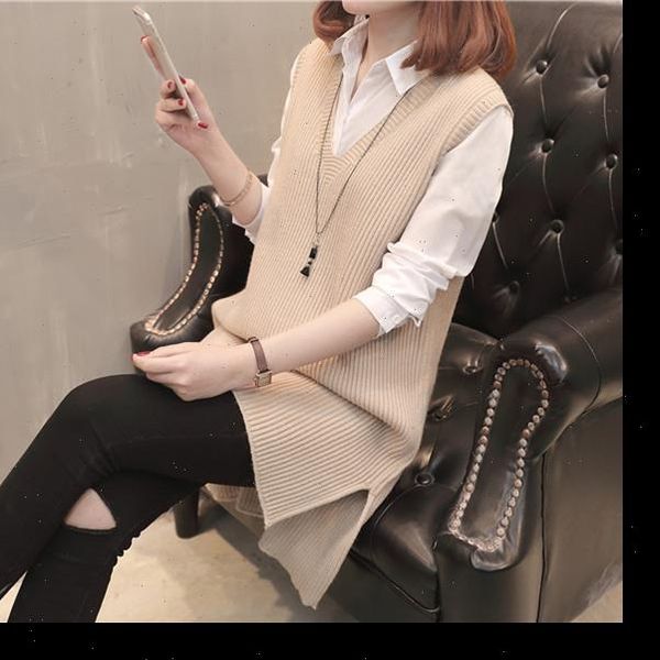 md8067s spring vest in womens sweater the long section of all match floor 40 1v knit jumper sweater11 rows 3, White;black
md8067s spring vest in womens sweater the long section of all match floor 40 1v knit jumper sweater11 rows 3, White;black