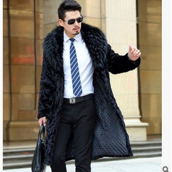 men's fur & faux s/6xl men winter mink coats casual black large size long male overcoats jaqueta masculina j1540 h61t
men's fur & faux s/6xl men winter mink coats casual black large size long male overcoats jaqueta masculina j1540 h61t