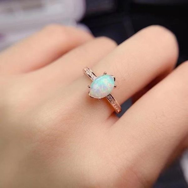 cluster rings the gift for wedding 100% natural and real opal ring 925 sterling silver anniversary, Golden;silver
cluster rings the gift for wedding 100% natural and real opal ring 925 sterling silver anniversary, Golden;silver