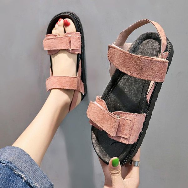 summer women's beach sandals fashion flat bottom roman shoes open toe female solid color lady casual, Black
summer women's beach sandals fashion flat bottom roman shoes open toe female solid color lady casual, Black