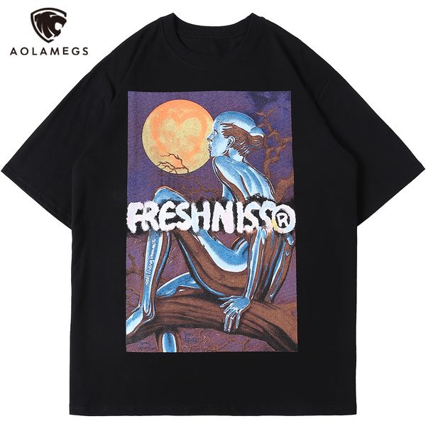 men's polos aolamegs men's t-shirts robot painting impression male t-shirt short sleeves summer harajuku high vintage street stree, White;black
men's polos aolamegs men's t-shirts robot painting impression male t-shirt short sleeves summer harajuku high vintage street stree, White;black