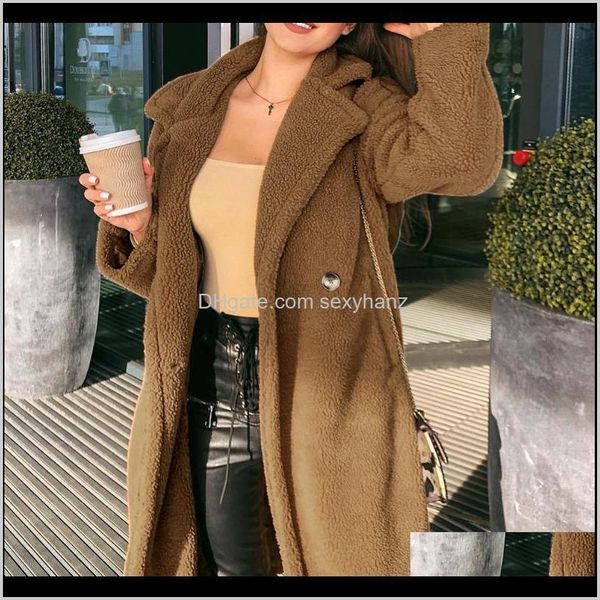 & womens clothing apparel drop delivery long teddy bear jacket coat winter 2021 thick warm oversized chunky outerwear overcoat women faux la, Black
& womens clothing apparel drop delivery long teddy bear jacket coat winter 2021 thick warm oversized chunky outerwear overcoat women faux la, Black