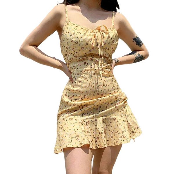 women dress summer sleeveless backless floral print fashion mini for ladies casual dresses, Black;gray
women dress summer sleeveless backless floral print fashion mini for ladies casual dresses, Black;gray