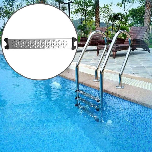 pool & accessories 1 pcs swimming ladder rung steps 50.5x8.5cm stainless steel replacement anti slip