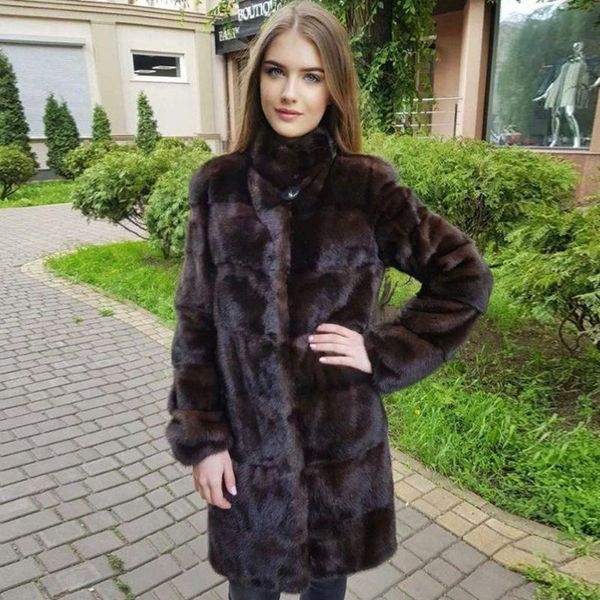 women's fur & faux coat women winter long natural mink jacket 2021 fashion overcoat with detachable length and sleeves, Black
women's fur & faux coat women winter long natural mink jacket 2021 fashion overcoat with detachable length and sleeves, Black