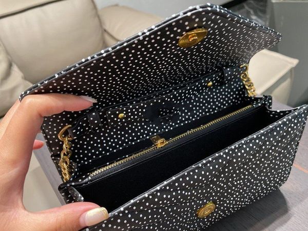 leather shoulder polka dot bags chain purse fashion clutch lady cowhide handbags presbyopic card holder purse messenger women cross body bag
leather shoulder polka dot bags chain purse fashion clutch lady cowhide handbags presbyopic card holder purse messenger women cross body bag