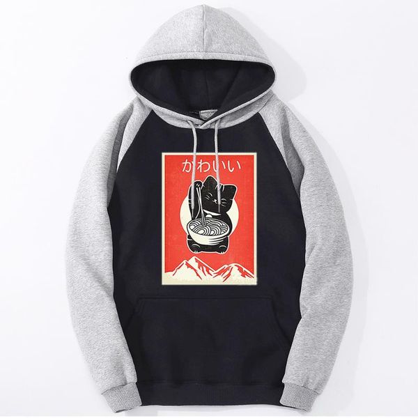 women's hoodies & sweatshirts vintage kawaii cat animeclothing women hoodie japan hip hop clothing autumn fleece fashion pullover ragla, Black
women's hoodies & sweatshirts vintage kawaii cat animeclothing women hoodie japan hip hop clothing autumn fleece fashion pullover ragla, Black