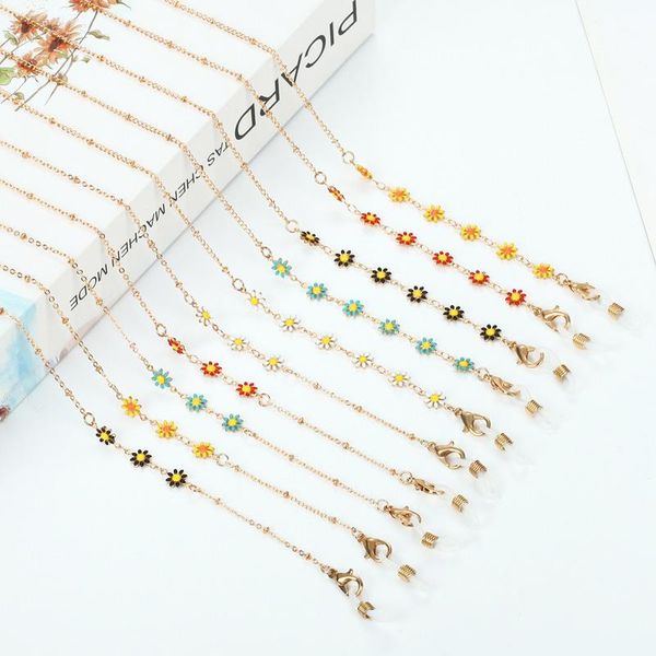 sunglasses frames fashion eyeglasses chains for women anti-lost mask chain lovely daisy reading glasses lanyard holder eyewear jewelry, Silver
sunglasses frames fashion eyeglasses chains for women anti-lost mask chain lovely daisy reading glasses lanyard holder eyewear jewelry, Silver