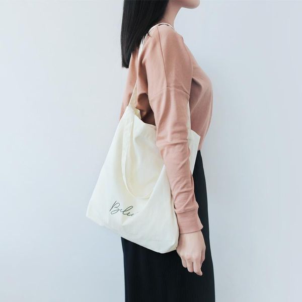 shopping bags women casual handbags shoulder environment friendly portable letter pattern student bag c1893 k
shopping bags women casual handbags shoulder environment friendly portable letter pattern student bag c1893 k