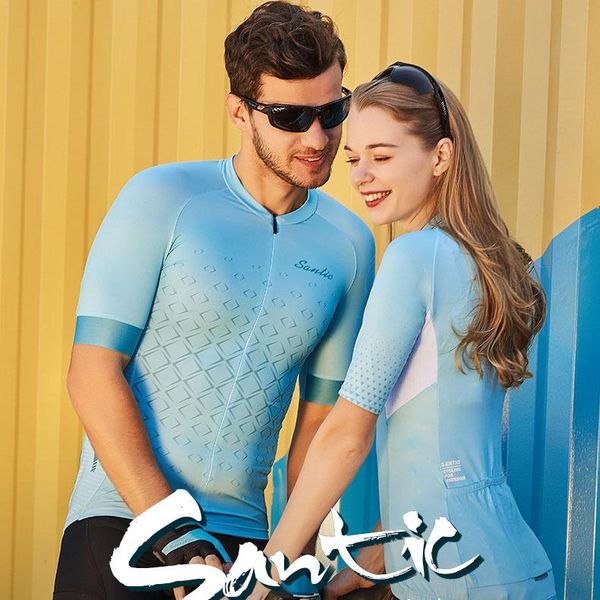 racing jackets santic men women cycling jersey short sleeve reflective bike shirt summer breathable jerseys couple, Black;red
racing jackets santic men women cycling jersey short sleeve reflective bike shirt summer breathable jerseys couple, Black;red