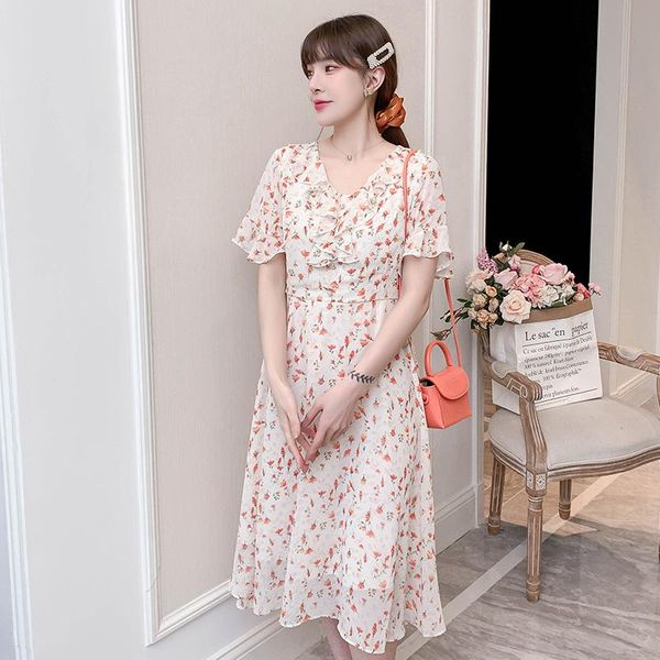 maternity dresses 93434# clothes summer short sleeves v neck easy matching loose stylish dress pregnant women mom, White
maternity dresses 93434# clothes summer short sleeves v neck easy matching loose stylish dress pregnant women mom, White