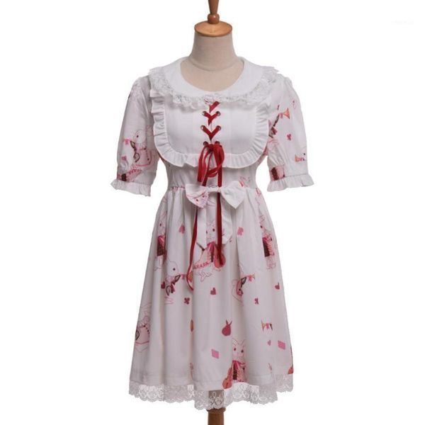 lolita dress sweet cute print japanese kawaii girls white red dresses casual, Black;gray
lolita dress sweet cute print japanese kawaii girls white red dresses casual, Black;gray