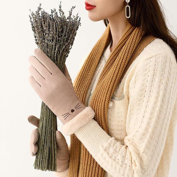 five fingers gloves women cute embroidery full finger warm thick driving fashion men winter keep touch screen outdoor, Blue;gray
five fingers gloves women cute embroidery full finger warm thick driving fashion men winter keep touch screen outdoor, Blue;gray